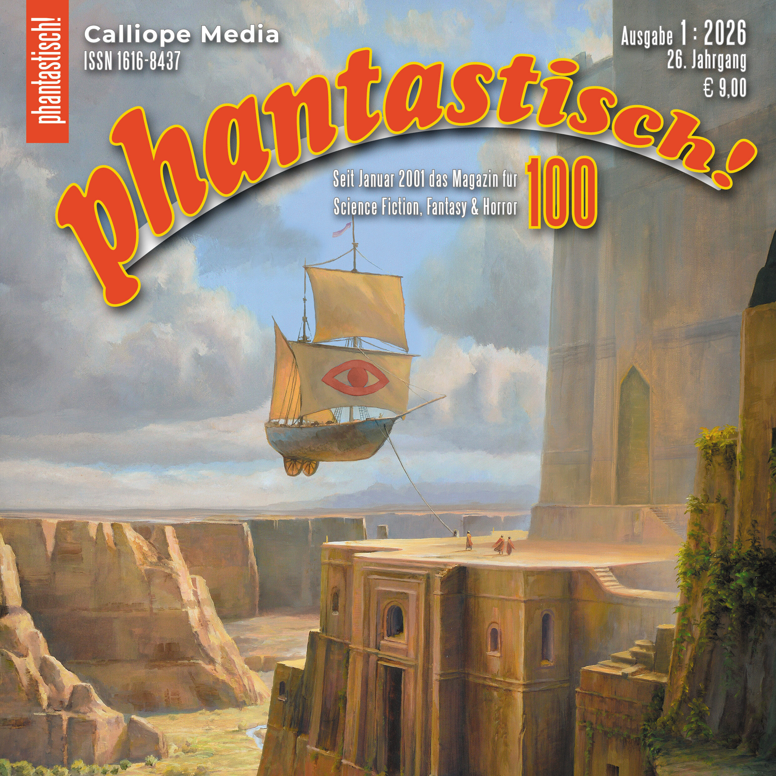 Cover Ausgabe 100, oberer Teil