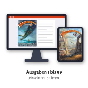 Alte Ausgaben der phantastisch! im Leseportal auf Monitor und iPad