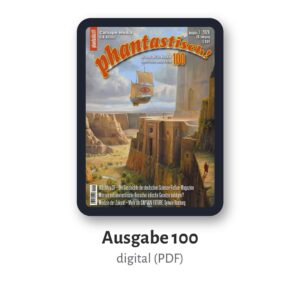 Die phantastisch! Ausgabe 100 auf dem Tablet