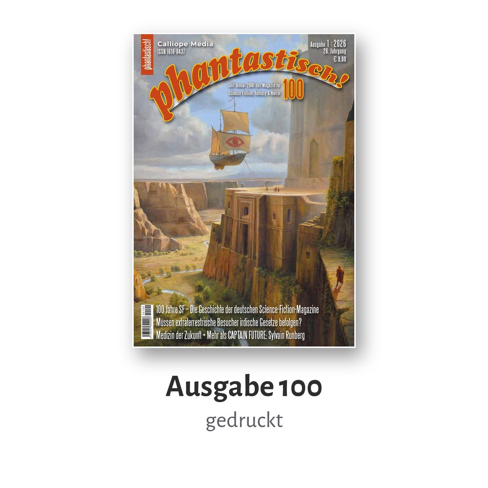 Cover der gedruckten phantastisch! Ausgabe 100
